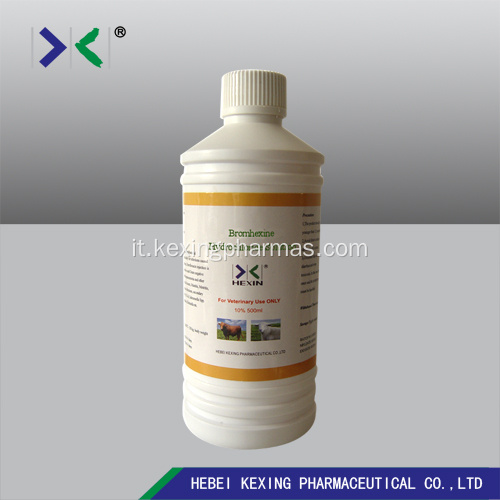 Soluzione Bromhexina Hydrochloride 500ml